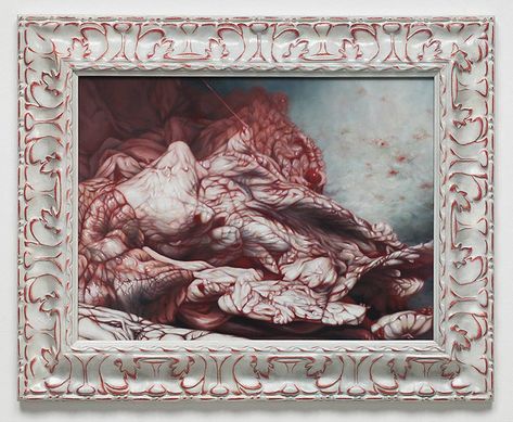 Victoria Reynolds’ Evocative Paintings of Flesh | Hi-Fructose Magazine Victoria Reynolds, Scary Paintings, Raw Meat, Paintings And Drawings, Artwork Display, Painting Wallpaper, Ethereal Art, St Augustine, Oil Paintings