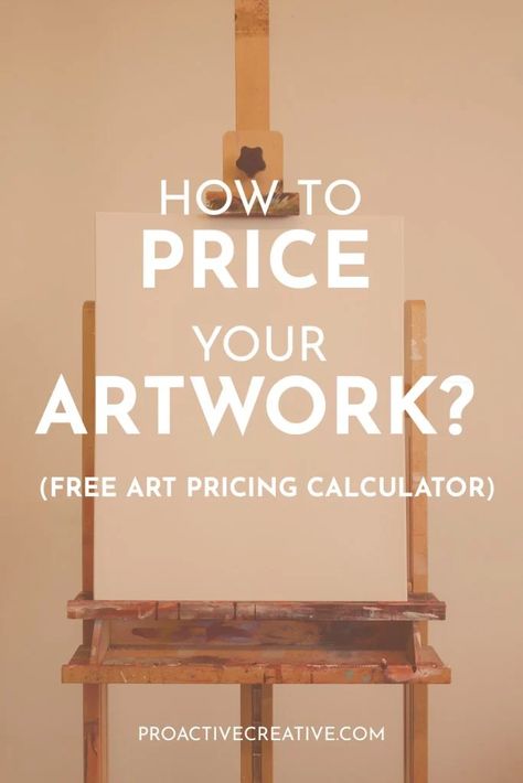 Pricing Calculator, Art Biz, Art Projects For Adults, Projects For Adults, Selling Paintings, Sell My Art, Artist Business, Selling Art Online, Kaley Cuoco