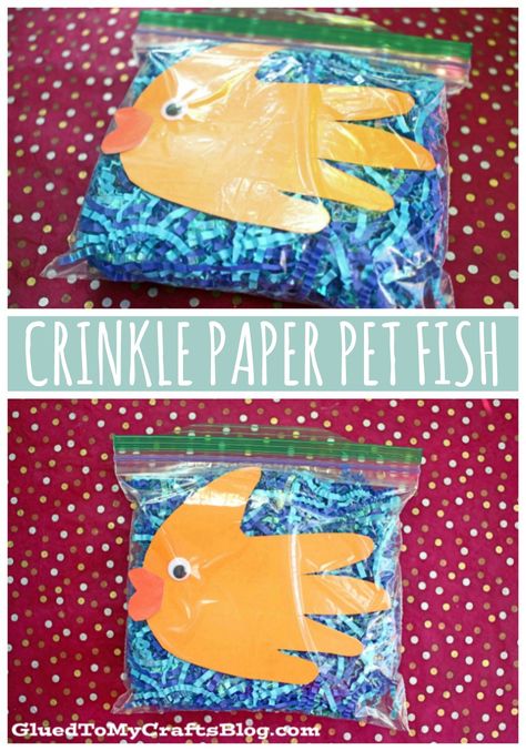 Pet Fish Craft, Fish Craft For Toddlers, Fish Craft Preschool, Preschool Pet Activities, Summer Crafts For Toddlers, Fish Craft, Craft For Toddlers, Craft Preschool, Pets Preschool Theme