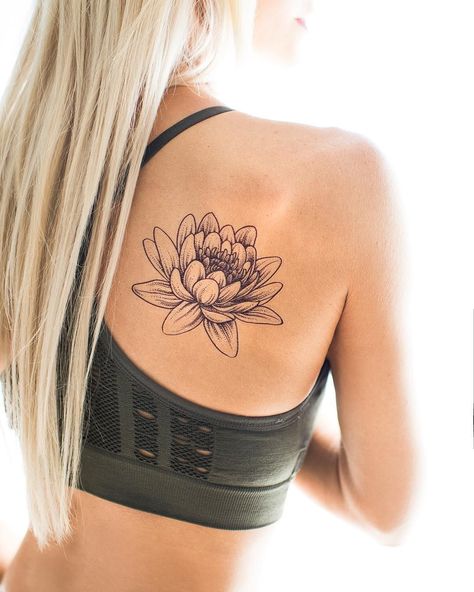 Lotusblume Tattoo, Infected Tattoo, Lotus Tattoos, Leo Tattoo Designs, Polynesian Tattoos, Leo Tattoos, Muster Tattoos, Geometric Tattoos, Flower Tattoo Shoulder