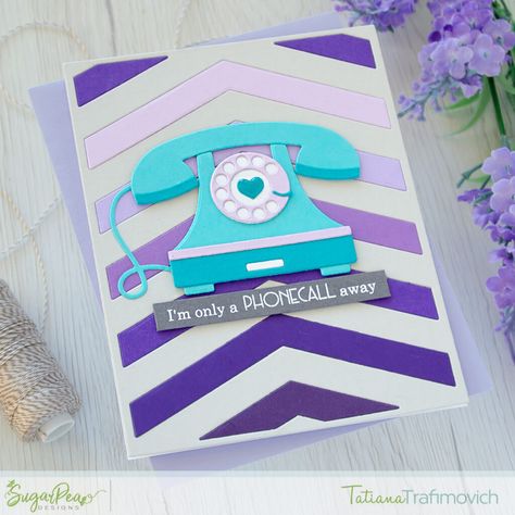 2024 Card, Sugarpea Designs, Birthday Inspiration, Light Camera, Old Phone, Camera Cards, Telephones, 50th Gifts, Card Inspiration