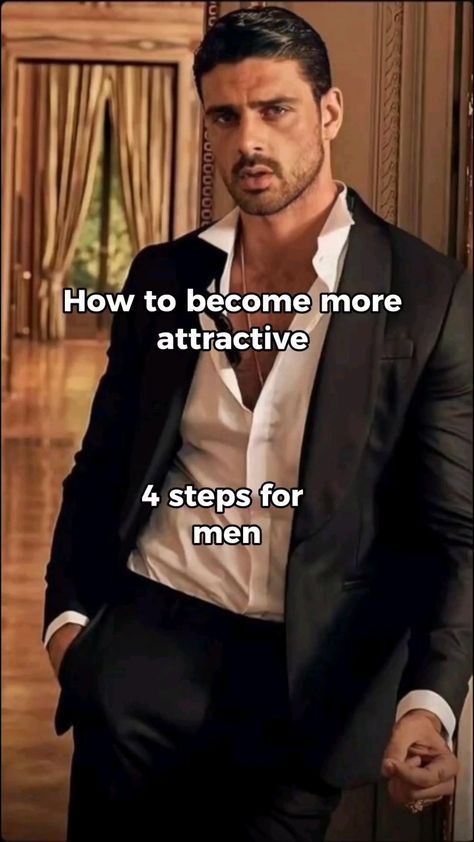 Become More Attractive, Be More Attractive, Men Skin Care Routine, Shirt Hacks, Man Up Quotes, Clothes Men, Men Stylish Dress, Fashion Suits For Men, Man Up