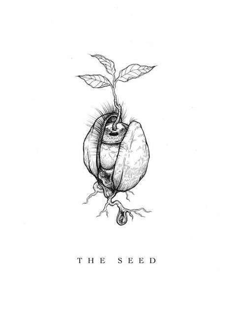 This print was inspired by Aurora and her song “The Seed” after the Cree Nation Proverb: “When the last tree has fallen, the last fish caught, the last river poisoned, only then will we realize we cannot eat money.” The original pen and ink drawing has been recreated in a high-quality digital print White Drawing, Tattoo Design Drawings, Sketchbook Art Inspiration, Cool Art Drawings, Inspirational Tattoos, Tattoo Sketches, Surreal Art, Drawing Techniques, Art Drawings Sketches