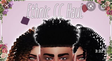 Afro Hair Sims 4 Cc, Sims 4 Afro Hair, Sims 4 Curly Hair, Black Simmer, Sims 4 Hair Male, Sims 4 Black Hair, The Sims 4 Skin, Sims 4 Cc Kids Clothing, Sims 4 Anime