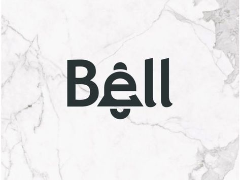 bell by Mizanur Rahman Bell Logo, Typography Logo Inspiration, Typography Logo, Adidas Logo, Logo Inspiration, The North Face Logo, Ibm Logo, Retail Logos, Company Logo