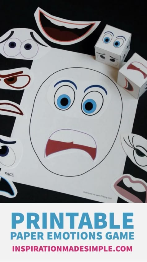 Emotions Game, Emotions Preschool, Feelings Activities, Emotions Activities, Social Emotional Activities, Social Skills Groups, Social Emotional Development, Social Thinking, School Social Work