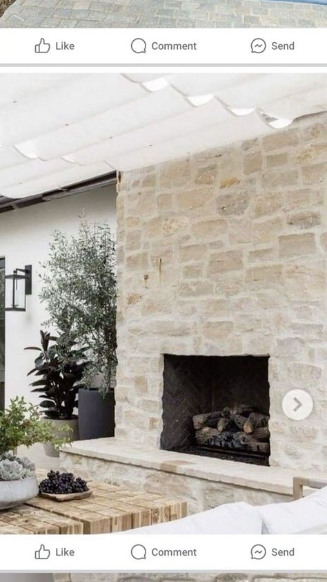 Black Brick Fireplace, Stone Fireplace Makeover, Valentine's Day Celebration, Natural Stone Fireplaces, Backyard Fireplace, Aesthetic Home Decor, Black Brick, Home Decor Ideas Living Room, Fireplace Remodel