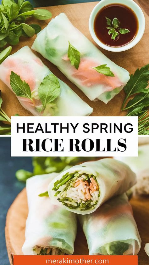 vegan spring rolls rice paper How To Make Fresh Spring Rolls, Vegan Spring Rolls Recipe, Gluten Free Rice Paper Recipes, Veggie Rolls Rice Paper, Rice Wraps Spring Rolls, How To Make Spring Rolls, Spring Roll Wrapper Recipes, Spring Rolls With Rice Paper, Spring Rolls With Rice