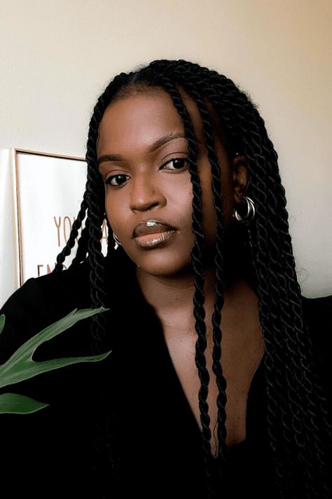 autumnal braids, natural hair, black women Low Maintenance Black Hairstyles, Fall Braided Hairstyles, Rope Twists, Fall Braids, Straight Back Cornrows, Crochet Hairstyles, Braids Black, Individual Braids, Braids For Black