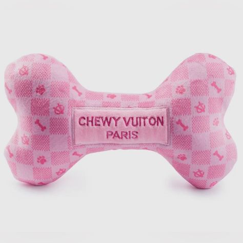 New!! Pink Checker Chewy Vuiton Bone Treat Your Pup To A Luxurious Play Session With Our Pink Checker Chewy Vuiton Bones! These Plush, Squeaky Toys Boast A Three Sizes That Suits All Breeds, Adding A Touch Of Fashion-Forward Flair To Your Dog's Collection. Fashion Meets Fun With Every Joyful Squeak! 6"X4"X1" Dog Bone Toy, Cute Dog Toys, Dog Pool, Bone Dog, Pampered Pooch, Plush Dog Toys, Pink Dog, Plush Dog, Designer Toys