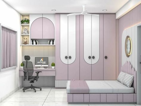 Kids Wardrobe Internal Design, Kids Room Wardrobe Design, Room Wardrobe Design, Wardrobe Internal Design, Parlour Design, Kids Bedroom Furniture Design, Bad Room Design, Interior Sketches, Wooden Wardrobe Design