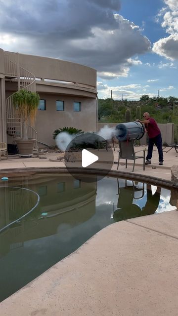 Joe Richards on Instagram: "Zeroing Air Vortex Cannon #physics #experiment" Air Vortex Cannon, Air Experiments, Air Cannon, Physics Experiments, Teaching Chemistry, Organisation Hacks, Chemistry, Physics, Education