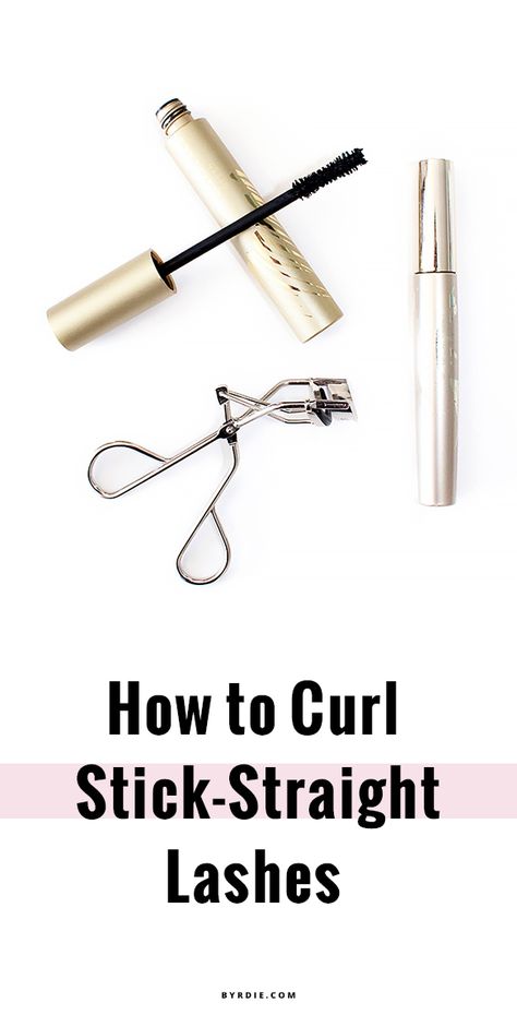 How to finally get your stick-straight lashes to hold a curl Straight Eyelashes Tips, How To Curl Straight Eyelashes, Eyelash Curler Tips, Straight Lashes, Curling Lashes, Best Eyelash Curler, Lash Tricks, Eyelash Tips, Eyelid Lift