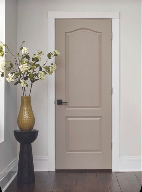 Interior Door Color, Interior Door Colors, Interior Door Styles, Wood Composite, Solid Core, Transitional House, Doors And Windows, House Doors, Windows Doors