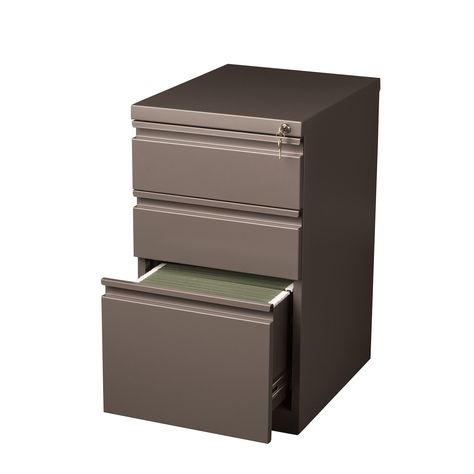 Drew 3 Drawer Mobile Pedestal File Cabinet Metal Mobile, Box File, Mobile Pedestal, Hanging File Folders, Metal Filing Cabinet, File Drawer, Mobile File Cabinet, Filing Cabinets, Hanging Files