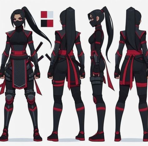 Ninja Inspired Outfit, Naruto Clothes Design, Samurai Clothing, Ninja Outfit, Warrior Outfit, Seni Dan Kraf, Super Hero Outfits, Clothing Design Sketches, Concept Clothing