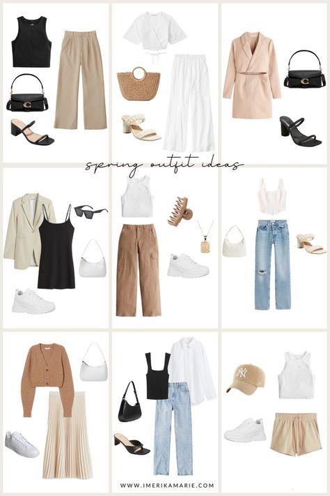 Sweatshorts Outfits, Linen Pants Outfits, Outfits Cargo Pants, Midi Skirt Outfits, Corset Outfits, Linen Pants Outfit, Cargo Pants Outfits, Classic Capsule Wardrobe, Fashion Capsule Wardrobe