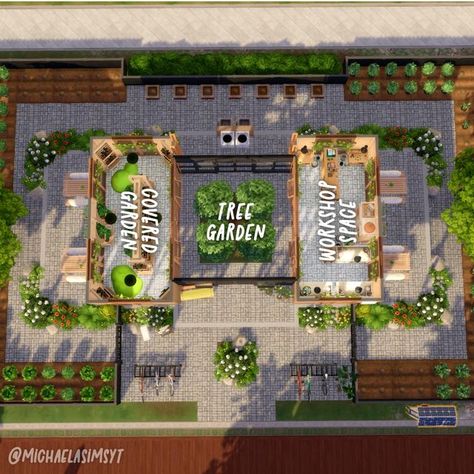 Sims 4 Eco House, Eco Community, Snowy Escape, Sims 4 House, The Sims 4 Lots, Sims 4 Challenges, Sims 4 Speed Build, Eco Garden, Sims 4 House Plans