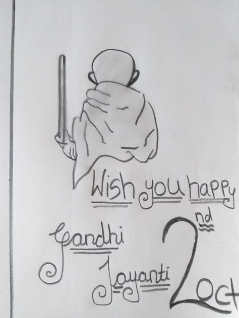 Gandhi Ji Drawing, Gandhi Ji, Diwali Crafts, Gandhi Jayanti, Diwali Craft, Board Decoration, Mahatma Gandhi, Diwali, Easy Drawings