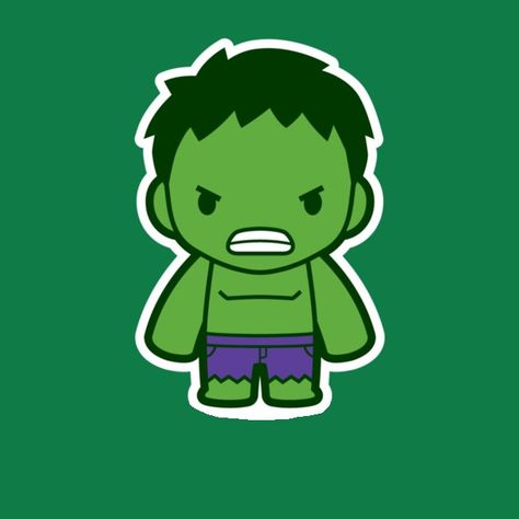 Mini Hulk Marvel Illustration, Hulk Hulk, Hulk Tattoo, Hulk Birthday Parties, Lego Baby, Hulk Party, Hulk Birthday, Chibi Marvel, Avengers Cartoon