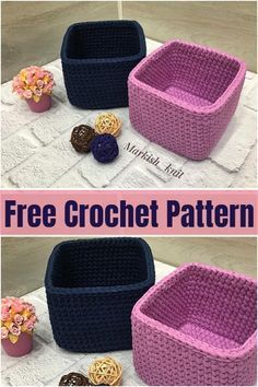 Crochet Storage Baskets Free, Crochet Basket Patterns, Diy Crochet Basket, Easy Crochet Basket Pattern, Crochet Basket Tutorial, Crochet Basket Pattern Free, Crochet Storage Baskets, Crochet Baskets, Crochet Storage