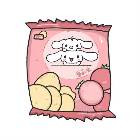 Sanrio Food Drawing, Paper Squishy, Disney Character Art, Hello Kitty Crafts, Cute Bear Drawings, Food Illustration Art, Hello Kitty Characters, Cute Food Drawings, Hello Kitty Drawing