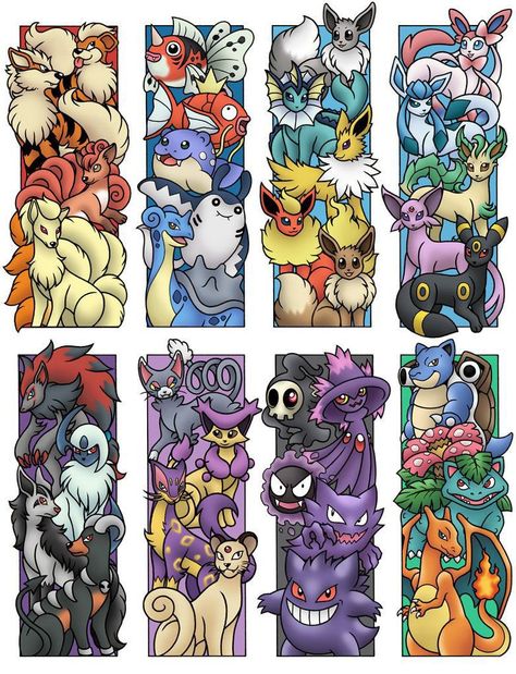 Pokemon Card Crafts, Pokemon Bookmark, Pokemon Video, Pikachu Tattoo, Kartu Pokemon, Best Pokemon, Pokemon Painting, Pokemon Sketch, Pokemon Craft