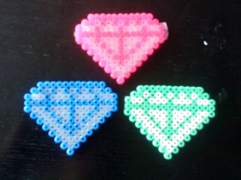 .Perler Diamonds Mario Decor, Hama Beads Disney, Cross Stitch Skull, Perler Creations, Pearl Beads Pattern, Hama Beads Design, Perler Bead Templates, Perler Crafts, Diy Perler Bead Crafts