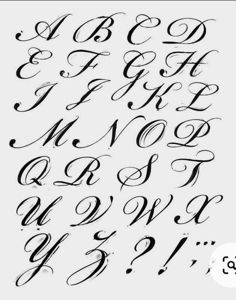 Free Printable Alphabet Templates, Cursive Tattoo Letters, Cursive Fonts Alphabet, Cursive Writing Practice Sheets, Fancy Cursive, Lettering Styles Alphabet, Cursive Tattoos, Tattoo Lettering Styles, Idee Cricut