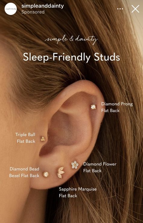 Ear Piercing Designs Simple, Minimalist Ear Piercings Simple Classy, Piercing Ideas Classy, Ear Piercing Ideas Classy, Ear Piercing Ideas, Piercing Inspo, Beaded Flats, Piercing Ideas, Ear Piercing