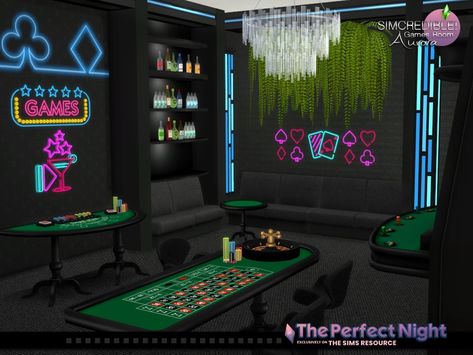 Sims 4 Game Room Cc, Sims 4 Game Room, Led Lights Bedroom Sims 4 Cc, Sims 4 Bar, The Sims 4 Led Lights Cc, The Sims 4 Cc Neon Lights, Sims 4 Neon Signs, The Sims 4 Cc Neon Signs, The Night Is Young