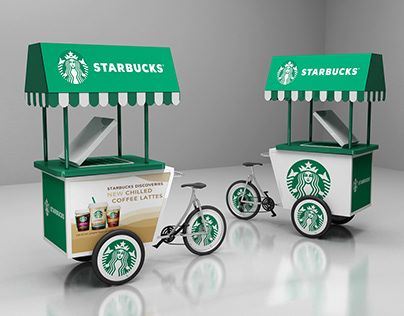 Tai Tea, Bicycle Advertising, Gerobak Dorong, Bike Food, Mini Cafe, Mobile Food Cart, Cart Design, Food Kiosk, Point Of Sale Display