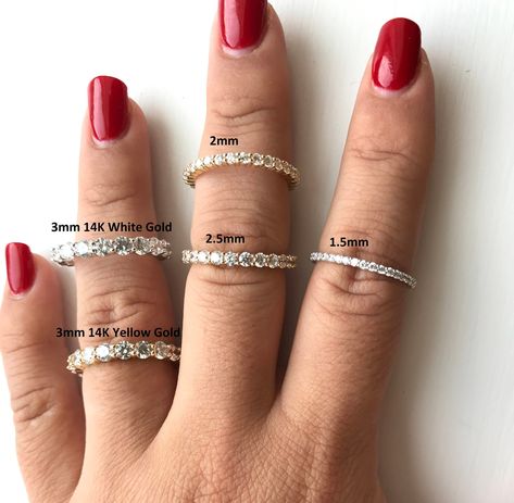 Eternity Band Set, Open Cuff Ring, Wedding Band Diamond, Simple Wedding Bands, Diamond Eternity Wedding Band, Wedding Bands For Her, Diamond Eternity Band, Simple Diamonds, Half Eternity Ring