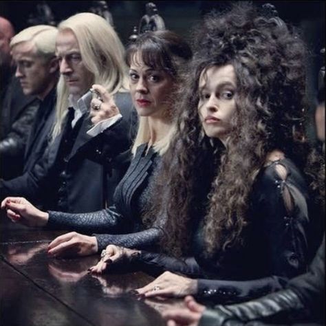 Malfoy Family, Bellatrix Lestrange, Bonham Carter, Helena Bonham Carter, Harry Potter Movies, Animated Drawings, Harry Potter Fantastic Beasts, Beautiful Family, Fantastic Beasts