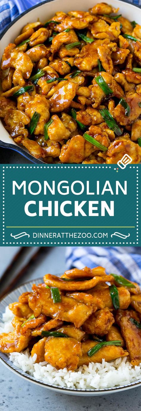 Mongolian Chicken Recipe, Mongolian Chicken, Chinese Chicken Recipes, Mapo Tofu, Easy Chinese Recipes, Chinese Chicken, Asian Chicken, Chicken Dish, Chicken Stir Fry