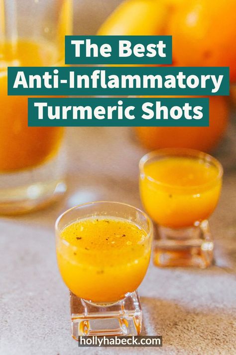 Ginger Turmeric Shots, Inflammation Diet Recipes, Turmeric Shots, Anti Inflammation Recipes, Inflammation Diet, Baking Powder Uses, Turmeric Recipes, Wellness Shots, Baking Soda Beauty Uses