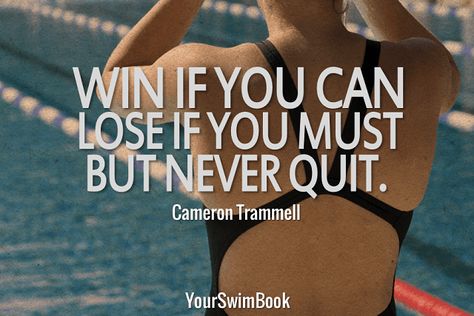 10 Motivational Swimming Quotes to Get You Fired Up | http://www.yourswimlog.com/10-motivational-swimming-quotes-get-fired/ Motivational Swim Quotes, Catchy Swim Slogans, Swimming Motivational Quotes, Swimmer Quotes, Swim Quotes, Pressure Quotes, Swimming Motivation, Swimming Memes, Swimmer Problems