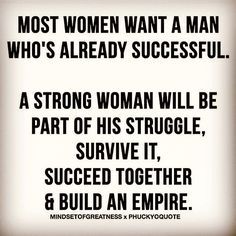 Strong men need even stronger women. Our sacrifices always bring us great success and fortune afterwards. We're a power house couple and that's what we do. To My Hard Working Man, Power Couple Quotes Marriage, Build An Empire Together, Successful Husband, Power Couple Quotes, Strong Man Quotes, Strong Couples, Strong Men, The Dictator