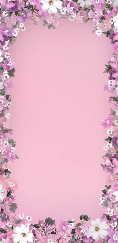 ⚜️Ana Rosa⚜️ Floral Wallpaper Iphone, Flowery Wallpaper, Floral Border Design, Framed Wallpaper, Montage Photo, Galaxy Phone Wallpaper, Flower Background Wallpaper, Beautiful Flowers Wallpapers, Backgrounds Phone Wallpapers