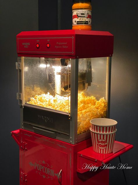 Theater Popcorn, How To Make Popcorn, Stovetop Popcorn, Movie Theater Popcorn, Home Theater Room Design, Movie Popcorn, Theater Room Design, Homemade Popcorn, Best Popcorn