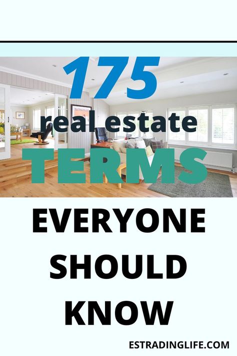 Real Estate Vocabulary, Real Estate Terms, Wholesale Real Estate, Real Estate Salesperson, Investing Tips, Real Estate Buyers, Real Estate Career, Money Management Advice, Exp Realty