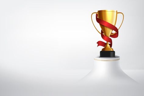 Winner background. first place of compet... | Premium Vector #Freepik #vector #trophy-3d #champion #championship-cup #champion-cup Winner Poster Background, Winners Background, Sport Celebration, Winners Poster Design, Winner Graphic, Sports Celebration, Certificate Layout, Cricket Poster, Agriculture Business