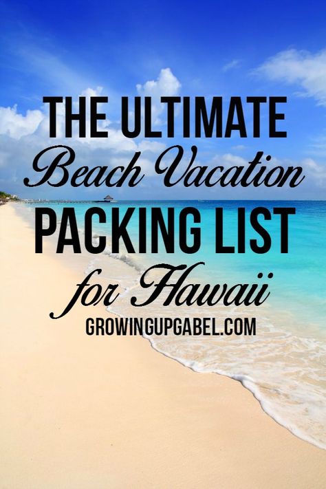 A beach vacation packing list for couples going to Hawaii will help make sure you don't leave anything behind. Find everything you need to pack light but still have fun in paradise. Ad Travel Light Packing, Beach Vacation Packing, Beach Vacation Packing List, Vacation Packing List, Packing List For Vacation, Travel Notes, Pack Light, Vacation Packing, Beach Rentals