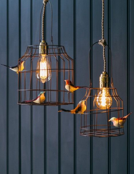 Mood Board For Bedroom, Floor Lamps Uk, Cage Light Fixture, Birdcage Lamp, Grey Bird, Fantasy Bedroom, Vintage Home Accessories, Chic Lamp, Cage Light