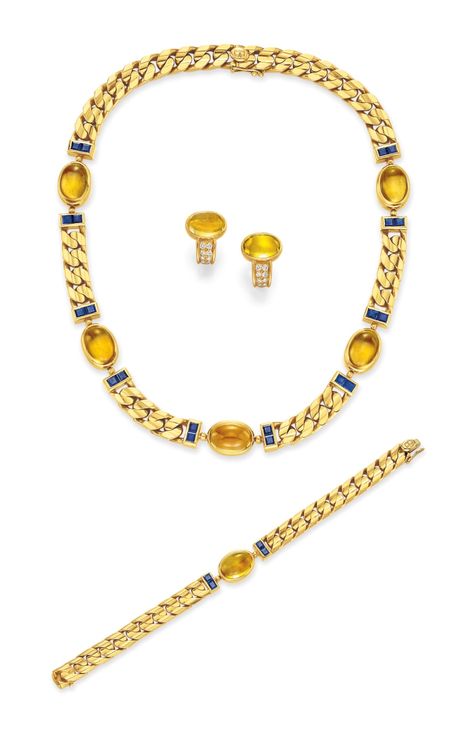 Citrine Jewelry Necklace, Jewelry Bulgari, Bvlgari Jewelry, Citrine Jewelry, Fine Jewelery, Cartier Jewelry, Gold Necklace Designs, Colorful Jewelry, Gems Jewelry