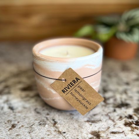 Concrete Candle Vessels, Scented Candles Packaging, Candles Packaging, Concrete Coasters, Candle Vessels, Host Dinner Party, Candles Wax, Coconut Wax Candles, Concrete Candle