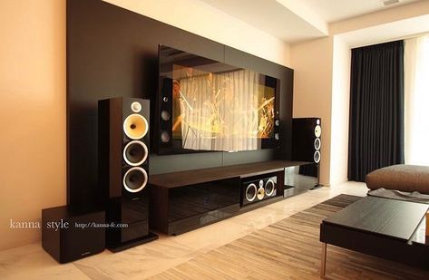 How do you rate this 1-10 ?! . Share your home theater setup with @decibelvibe by sending your pics and description by DM or E-mail (decibelvibe@gmail.com) . Follow @decibelvibe for beautiful home cinema hifi inspiration and setups . Follow @decibelvibe for more contents . . by @homecinemahifi . . #decibelvibe #homecinema #hometheater #hometheatre #homecinemas #speaker #speakers #heimkino #audiospeakers #soundsystem #dolbytheatre #hifiaudio #stereo #audio #dolbyatmos #homecinemasystem #h Home Cinema Systems, Theater Rooms, Tv Wall Cabinets, Home Theater Installation, Home Theater Furniture, Sound Room, Feature Wall Design, Media Room Design, Home Theater Setup