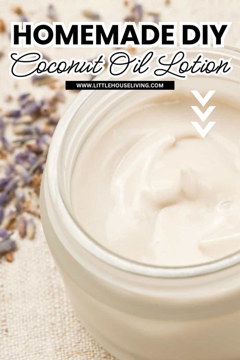 Create your own all-natural coconut oil lotion with this easy DIY recipe! Perfect for moisturizing and nourishing your skin, this homemade lotion combines the benefits of coconut oil with soothing ingredients. Ideal for dry skin, it absorbs quickly and leaves your skin feeling soft and hydrated. Customize it with your favorite essential oils for a personalized touch. Coconut Oil Hand Cream Diy, How To Make Lotion With Coconut Oil, Coconut Oil Essential Oil Recipes, Diy All Natural Body Lotion, Coconut Lotion Diy, Coconut Oil For Face Moisturizer, Body Lotion Diy Moisturizer, Homemade Lotion With Coconut Oil, Homemade Lotion Recipe Essential Oils