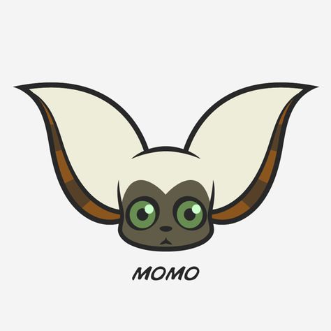 Avatar Momo, Momo Drawing, Avatar The Last Airbender Momo Tattoo, Momo Avatar Tattoo, Avatar The Last Airbender Drawings Easy, Appa And Momo Avatar Tattoo, Momo Atla, Avatar The Last Airbender Momo, Avatar The Last Airbender Doodles