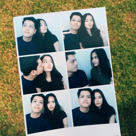 Snapshot Photobooth Couple, Photobox Couple, Tumblr Couples, Wedding Photo Studio, Pose Fotografi, Best Honeymoon, Boys Life, Polaroid Pictures, Ulzzang Couple